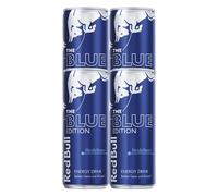 Red Bull Blue Edition Energy Drink Analcolico 250 ml Confezione 4