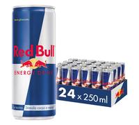 Red Bull Energy Drink 250 ml Pack 24 - bevanda energetica Grey/Blue unisex