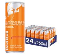 Red Bull Energy Drink, Gusto Albicocca-Fragola, 250 ml (24 Lattine)