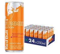 Red Bull Energy Drink, The Summer Edition, gusto albicocca-fragola, 250 ml (confezione da 24)
