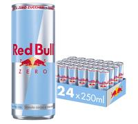 Red Bull Energy Drink, Zero Calorie, 250 ml (24 Lattine)