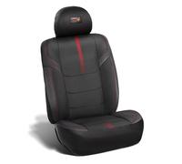 Red Bull Oracle Coprisedili universali PRO - Set di 6 Pezzi - Nero/Rosso - Compatibile con airbag Laterali