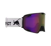 Red Bull Park 23PU2, Maschera da Sci Unisex, Cat. 2 (Matt Black/White Strap Black Logo, M)