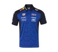 Red Bull Racing F1 Team, Merchandising Ufficiale Castore 2026, Polo da Squadra, Jersey, Blu Navy e Blu da Corsa