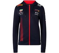 Red Bull Racing Felpa con Cappuccio e Zip da Donna F1 Team Formula Formula 1 Ufficiale- Blu - L