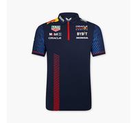 Red Bull Racing Formula One Team, Maglietta Polo a Maniche Corte da Uomo con Licenza Ufficiale Formula 1 2023, Replica della Squadra Night Sky, da Uomo, Cielo Notturno, XXL