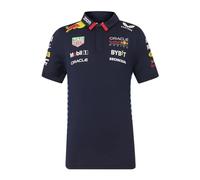 Red Bull Racing Formula One Team, replica ufficiale della Formula 1 del 2024, polo con set up della squadra, Night Sky, per bambini, bambini, ragazzi (Regno Unito, età: 12 anni, 13 anni, regolare,