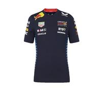 Red Bull Racing Maglietta F1 Team Formula Ufficiale Formula 1 Blu Bambino, Cielo Notturno, 14 anni