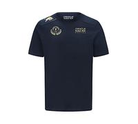 Red Bull Racing Oracle x Puma - Maglietta del Campione del Mondo 2022 Max Verstappen - Blu Navy - Uomo - L