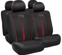 Set Coprisedile 10 Pz Powerbar Nero/Rosso RED BULL