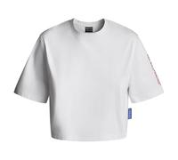 T-shirt Red Bull Racing x Pepe Jeans Boxy Crop manica corta bianco donna - XL