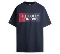 T-shirt Red Bull Racing x Pepe Jeans Ombré Logo manica corta blu navy rosso - M