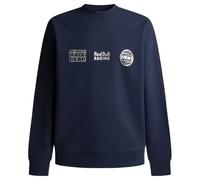 Red Bull Racing X Pepe Jeans Outline Graphic Crew Maglia di Tuta, Blu (Eton Blue), L Uomo