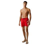 Red Bull Racing X Pepe Jeans Rbr Circle Logo Pantaloncini, Rosso (Rosso), L Uomo