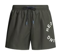 Costume da bagno Red Bull Racing x Pepe Jeans Circle Logo verde oliva bianco - S