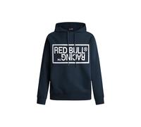 Red Bull Racing X Pepe Jeans RBR Intarsia Logo Knit Hoody Maglieria, Blue (Dulwich Blue), S Uomo