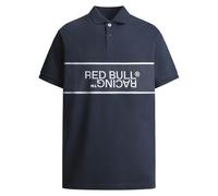Red Bull Racing X Pepe Jeans RBR Panel Print Logo Polo, Blue (Dulwich Blue), M Uomo
