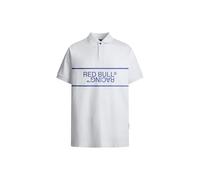 Red Bull Racing X Pepe Jeans RBR Panel Print Logo Polo, Polo Uomo, White (White),