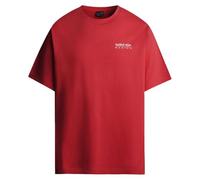 Red Bull Racing X Pepe Jeans RBR Pit Stop Crew Tee T-Shirt, Red (Mars Red), S Uomo