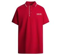 Red Bull Racing X Pepe Jeans RBR Tipped Logo Polo, Red (Mars Red), S Uomo