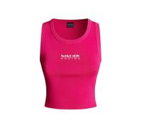 Red Bull Racing x Pepe Jeans Top in maglia 'Red Bull Racing x Pepe Jeans' rosa / bianco Donna Red Bull Racing x Pepe Jeans XL rosa / bianco