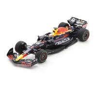 Spark Modellino Auto 1:43 Red Bull RB18 #1 Max Verstappen Vincitore GP Giappone 2022 con Pitboard
