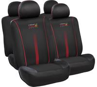 Set Coprisedile 10 Pz Powerbar Nero/Rosso RED BULL