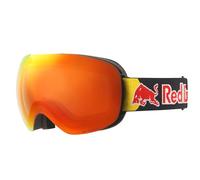 Red Bull Spect Eyewear - Maschera da sci fotocromatica - Bent Black - Brown With Red Chrom X in Pelle - Nero