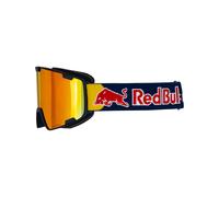 Red Bull Spect Eyewear - Maschera da sci - Park Blue - Orange With Red Mirror - Blu navy