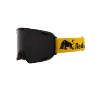 Red Bull Spect Eyewear - Maschera da sci - Park Matt Black Yellow Smoke - Nero