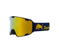 Red Bull Spect Eyewear - Maschera da sci - Park Matt Blue Smoke Yellow Mirror