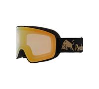 Red Bull Spect Eyewear - Maschera da sci - Rush Matt Black Brown Gold Chrome X - Nero
