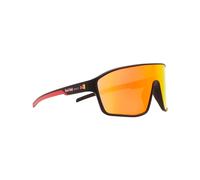 Red Bull Spect Eyewear - Occhiali da sole - Daft Black and Red Tips/Brown With Red Mirror - Nero