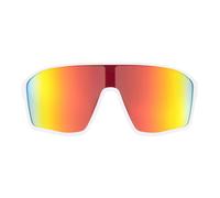 Red Bull Spect Eyewear - Occhiali da sole - Daft Shiny White - Brown With Red Mirror - Bianco Bianco