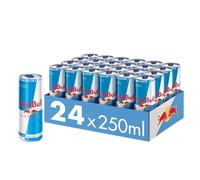 Red Bull Energy Drink Sugarfree - Confezione da 24 barattoli - bevande senza zucchero e basso contenuto calorico, monouso (24 x 250 ml) | 250 ml (confezione da 24)