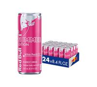 Red Bull Summer Edition Energy Drink, White Peach, confezione da 24 dosi contenenti 80 mg di caffeina, taurina e vitamine del gruppo B