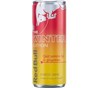 RED BULL Winter Edition - Bevanda energetica gassata mela, fuji e zenzero, 25 cl