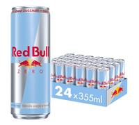 Red Bull Energy Drink, Zero Calorie, 355 ml (24 Lattine)