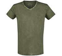 RED by EMP Uomo Maglietta Basic Verde Oliva M
