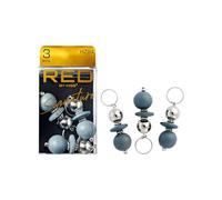 RED by Kiss Dreadlock - Ciondoli per capelli, da donna, con ciondoli decorativi per capelli, 3 pezzi (84)