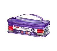 Red by Kiss Set di 30 bacchette flessibili per arricciacapelli, rulli in schiuma torsione per capelli, senza calore, 25,4 cm