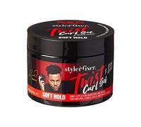 Red by Kiss X Bow Wow Styler Fissatore Treccia Curl Gel Tenuta Morbida Per Capelli Afro, Idratante Con Aroma Di Cocco, Ideale Per 360 Onde E Giri, Nutrito E Naturalmente Luminoso Chiaro