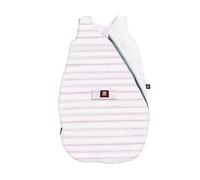 Red Castle Gigoteuse Marin- Sacco nanna, cotone, 0-6 mesi, colore righe bianco/rosa