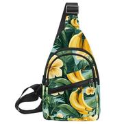 Red Cherries (4) Sling Zaino Borsa, Multicolore 04, 11.8x7x1.5in/30x18x4cm