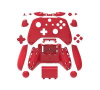 (red) Complete Protection Case Housing Replacement Parts For Xbox One Wireless Controller Handle hemp surface protective shell