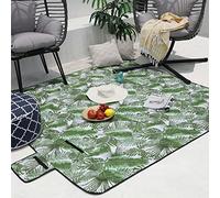 RED DECO Congo - Tappeto Multiuso Impermeabile e Pieghevole, per Picnic, Campeggio, Spiaggia, 150 x 200 cm