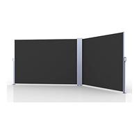 RED DECO Paravento Retrattile, Grigio, Unica
