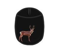 Red Deer Looking Back 1 PC Pattern Anti-scottatura pad, pieghevole, adatto per pentole calde, teglie da forno/ciotola di zuppa