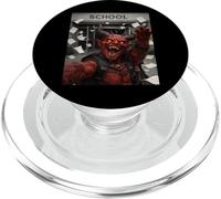 Red Devil, meme selfie divertente, ultimo giorno di scuola PopSockets PopGrip per MagSafe
