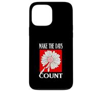 Red Don't Count The Days Red Graphic Custodia per iPhone 13 Pro Max